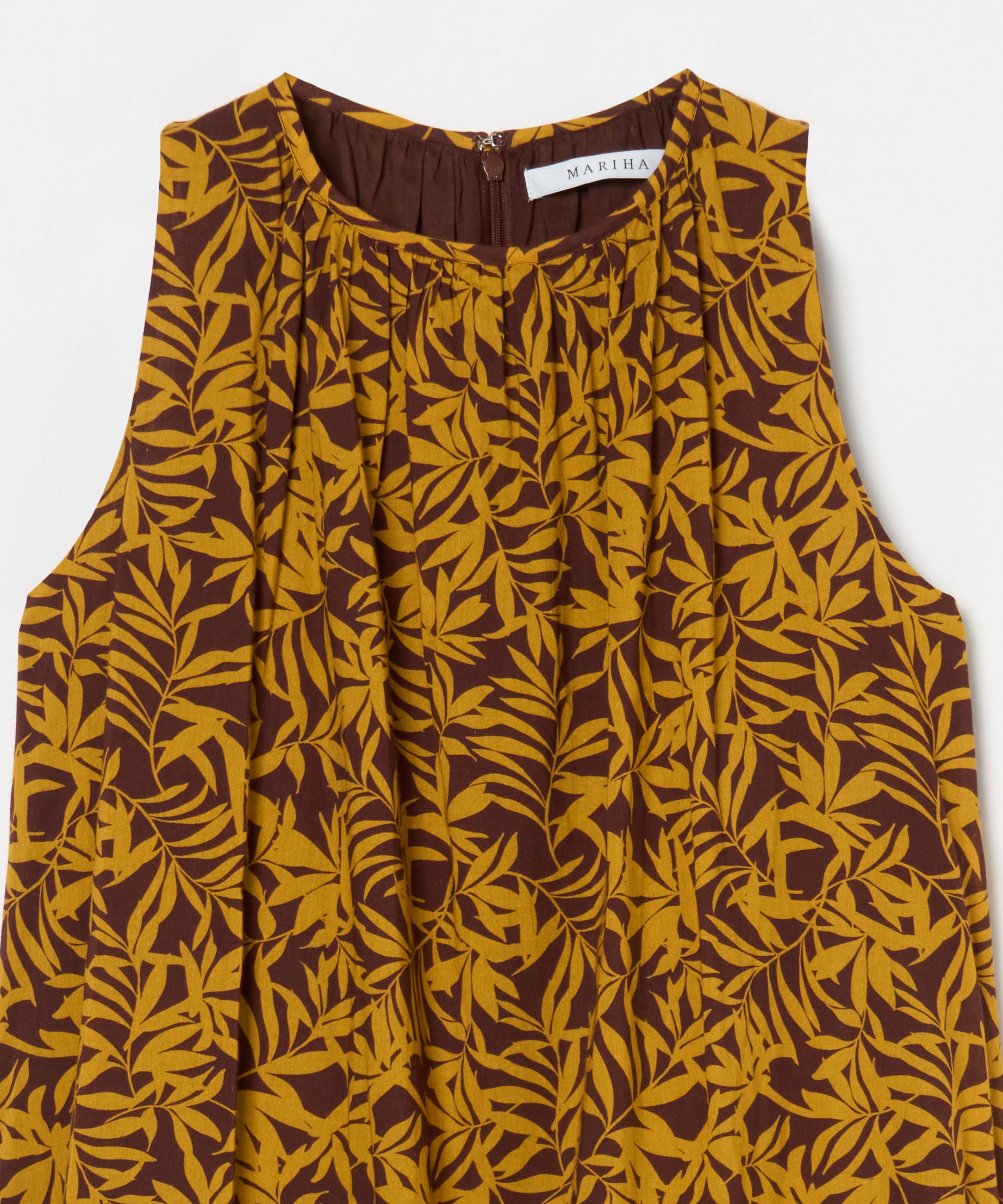 サマービューティー Breezy Leaves/Brown
