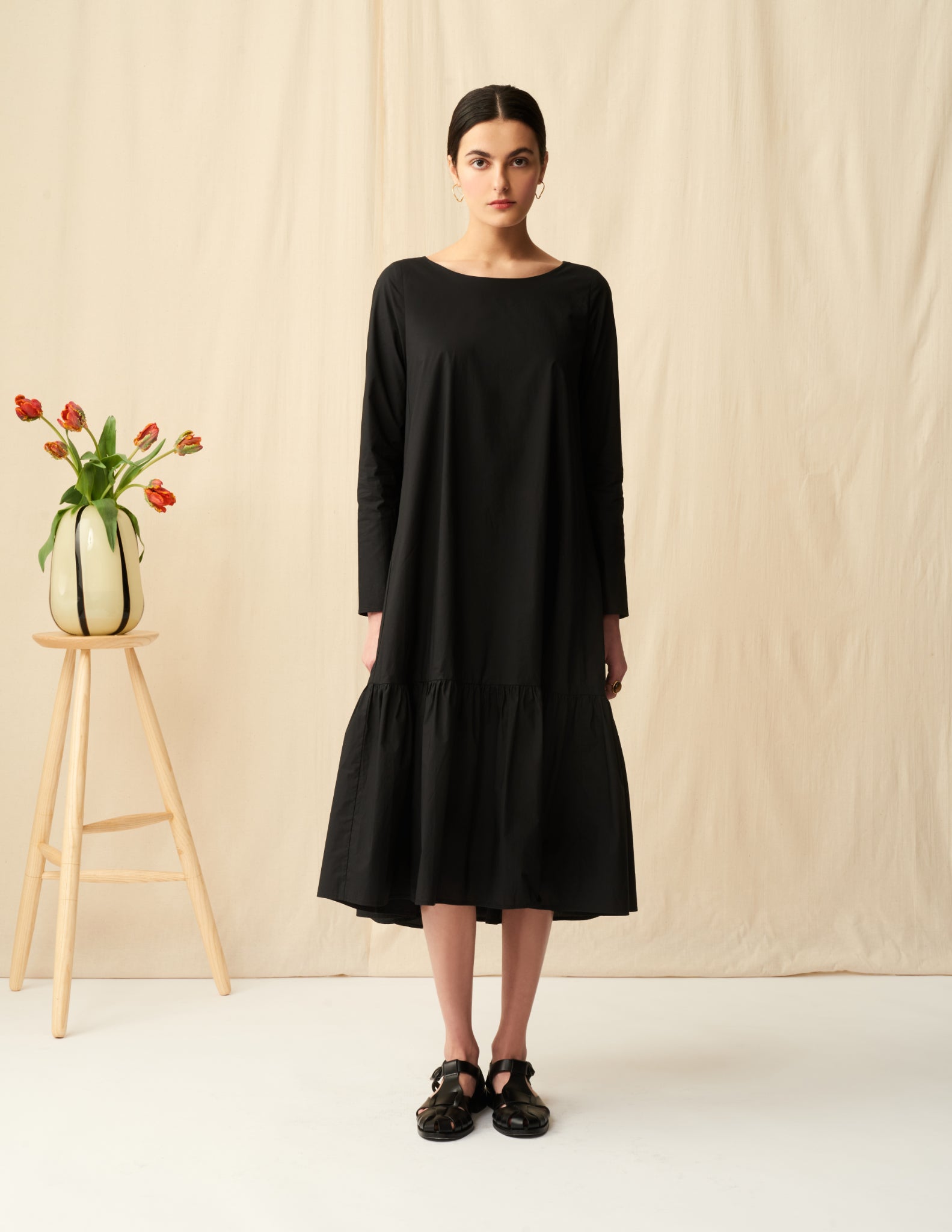 フラワーガーデンのドレス Onyx