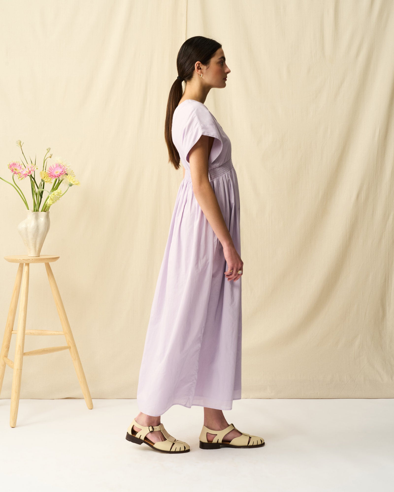 夏の光のドレス Spring Violet