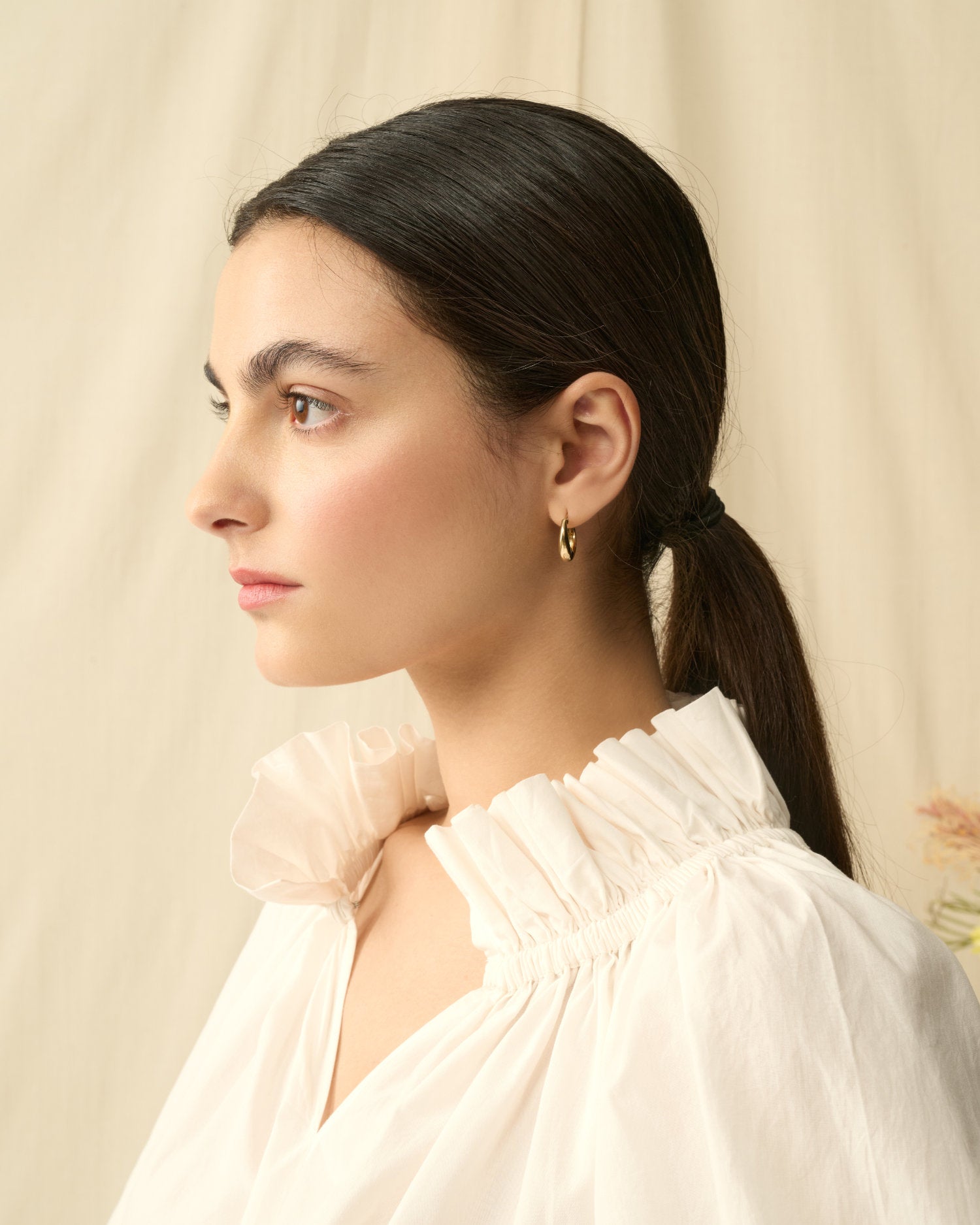 Cosmos Blouse: Winter Lilly