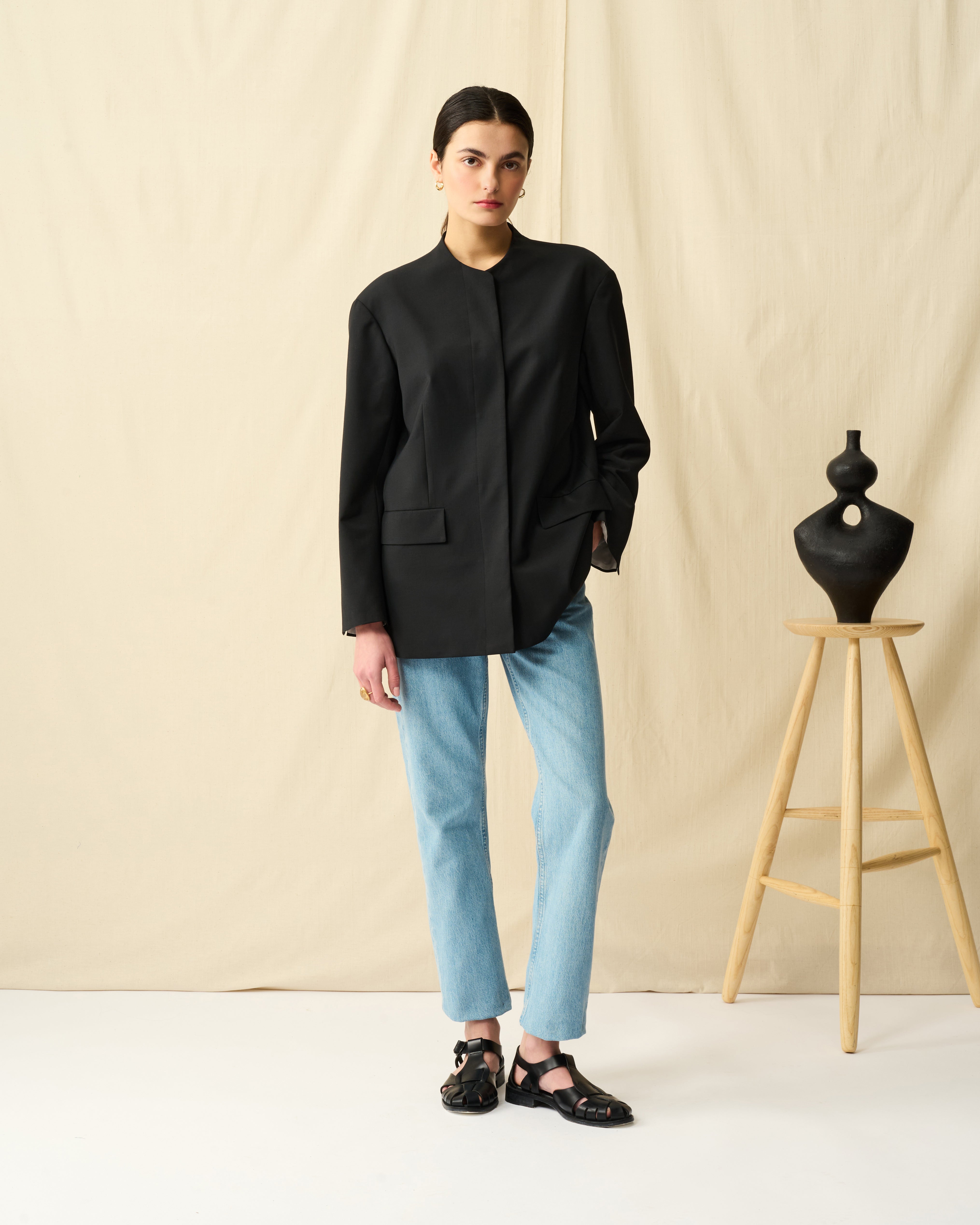 Swan Jacket - Black