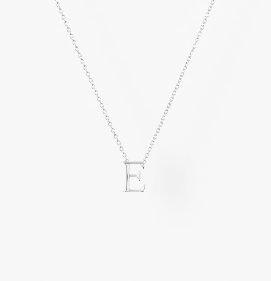 My Letters Silver ネックレス<E>40cm (シルバーカラー)【SV925】
