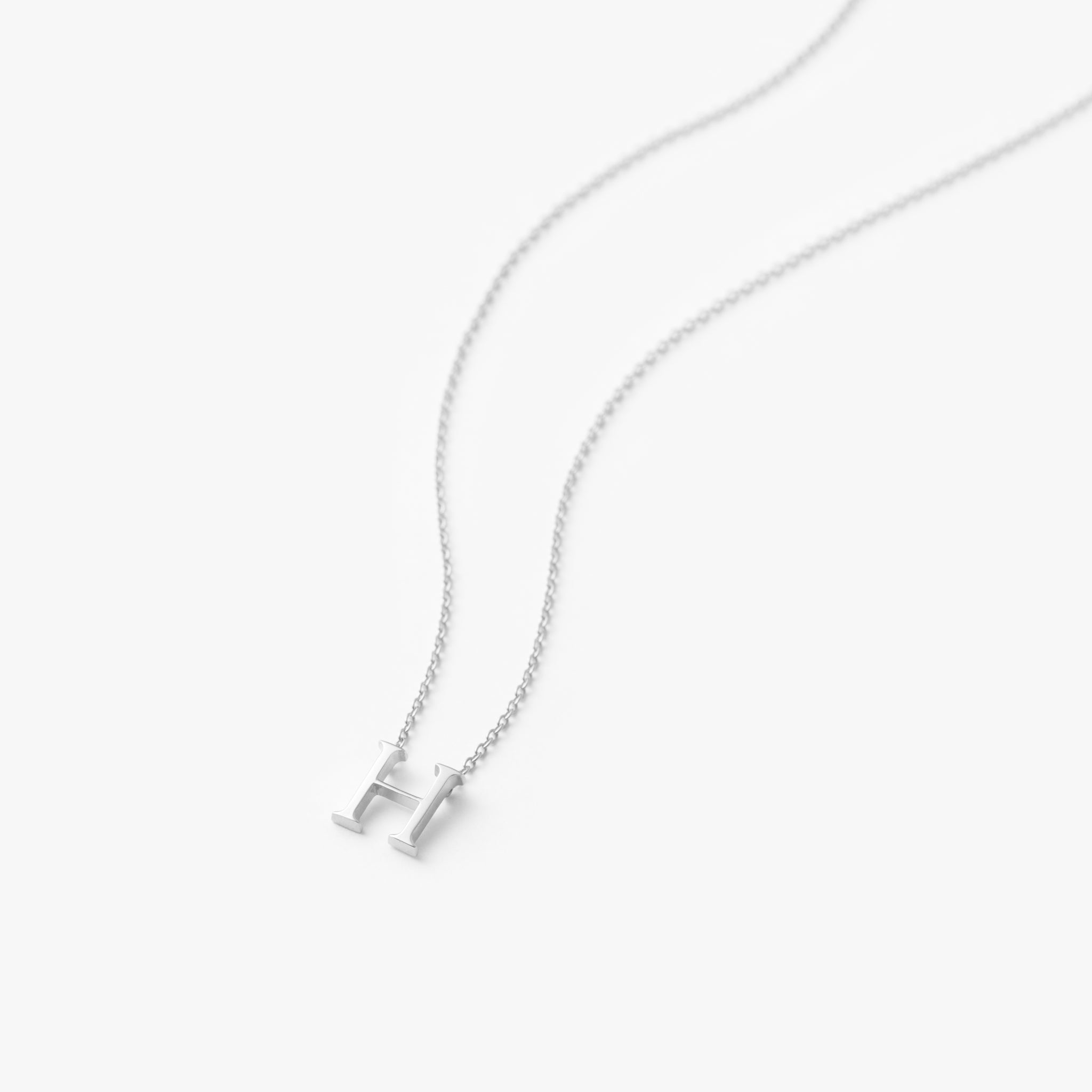 【オーダー商品】My Letters Silver ネックレス<H>50cm (シルバーカラー)【SV925】