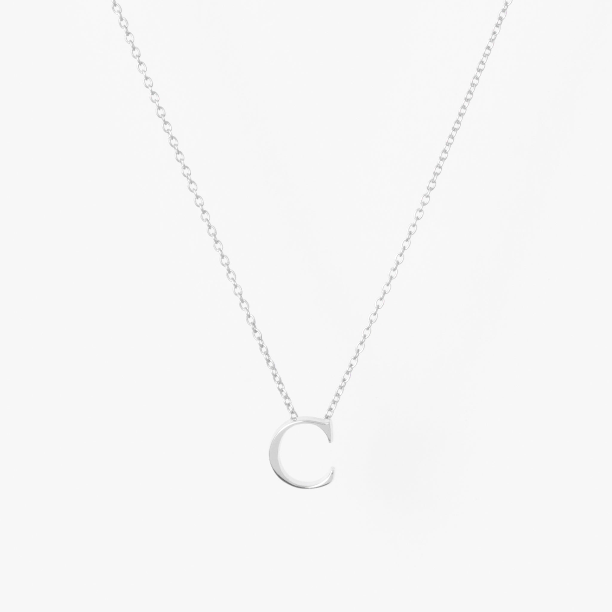 【オーダー商品】My Letters Silver ネックレス<C>50cm (シルバーカラー)【SV925】
