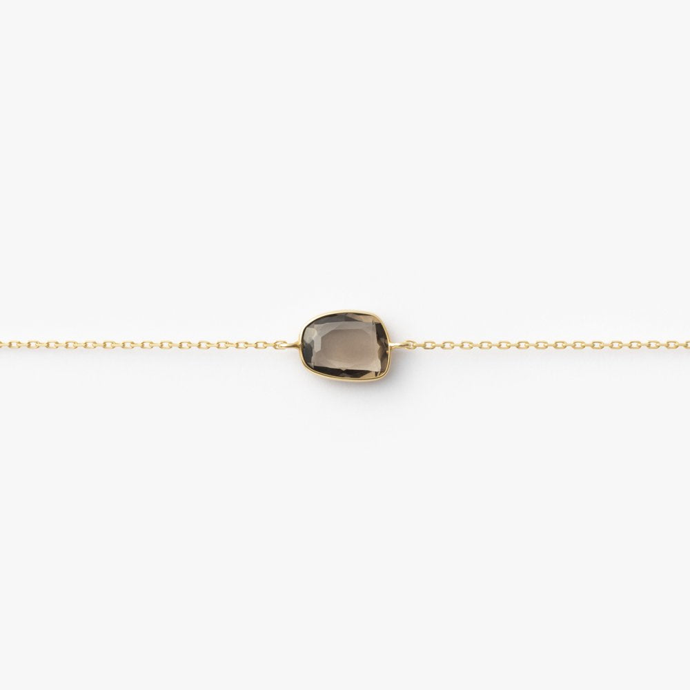マリハ ブレスレット 天然石 スモーキークォーツ