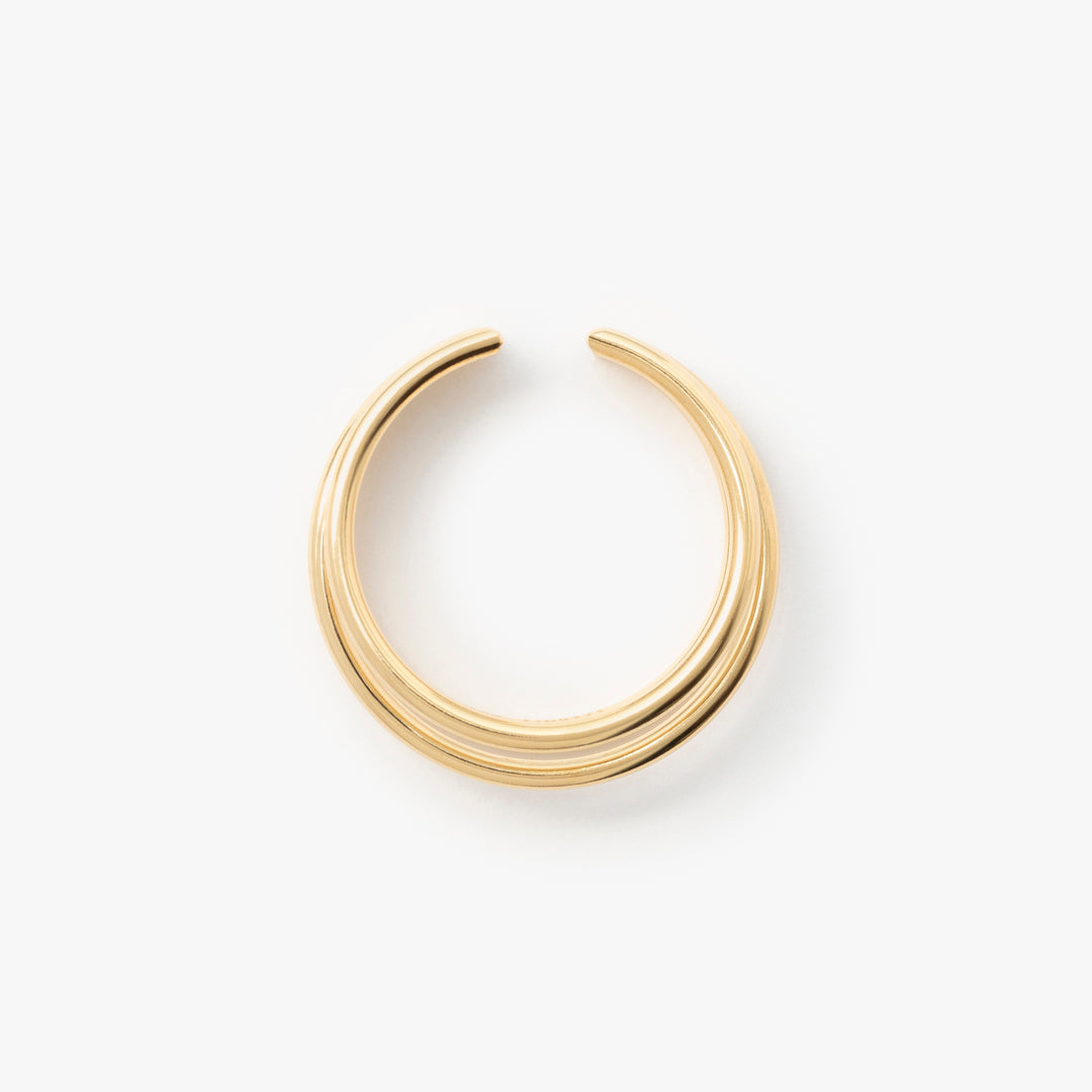 【オンライン限定】願い事 イヤーカフ 3連 M (ゴールドカラー)