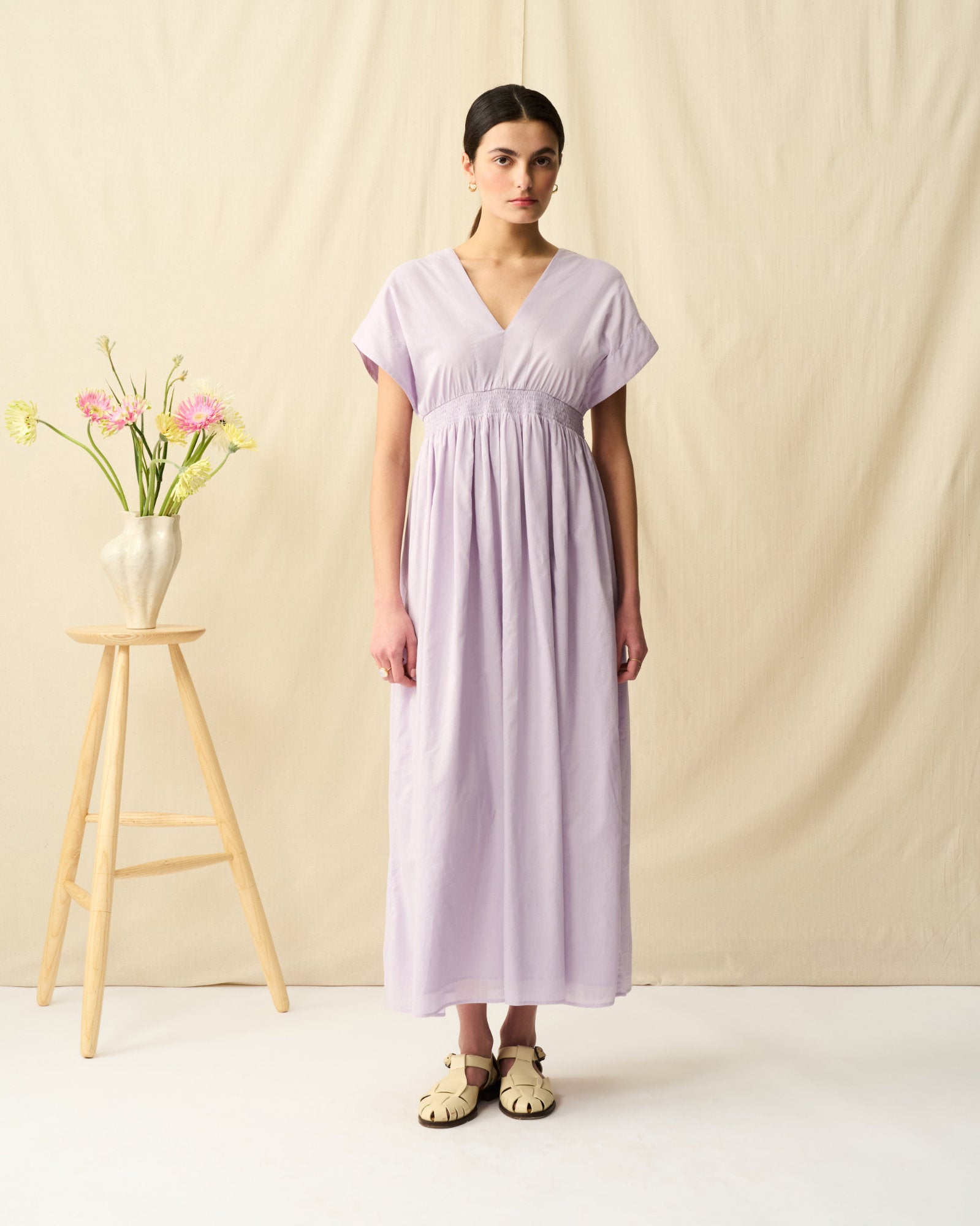 夏の光のドレス Spring Violet