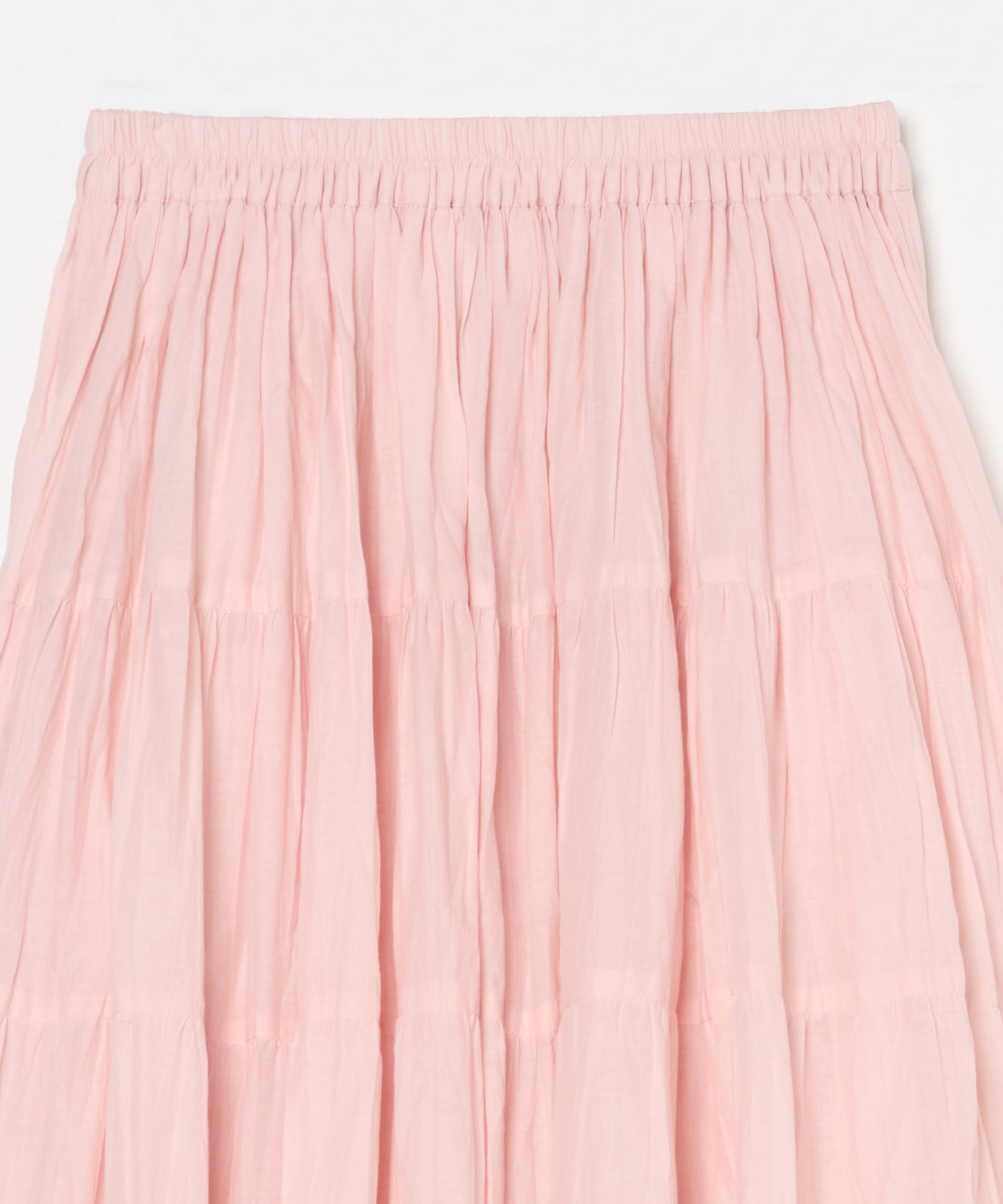 草原の虹のスカート Pink Pearl
