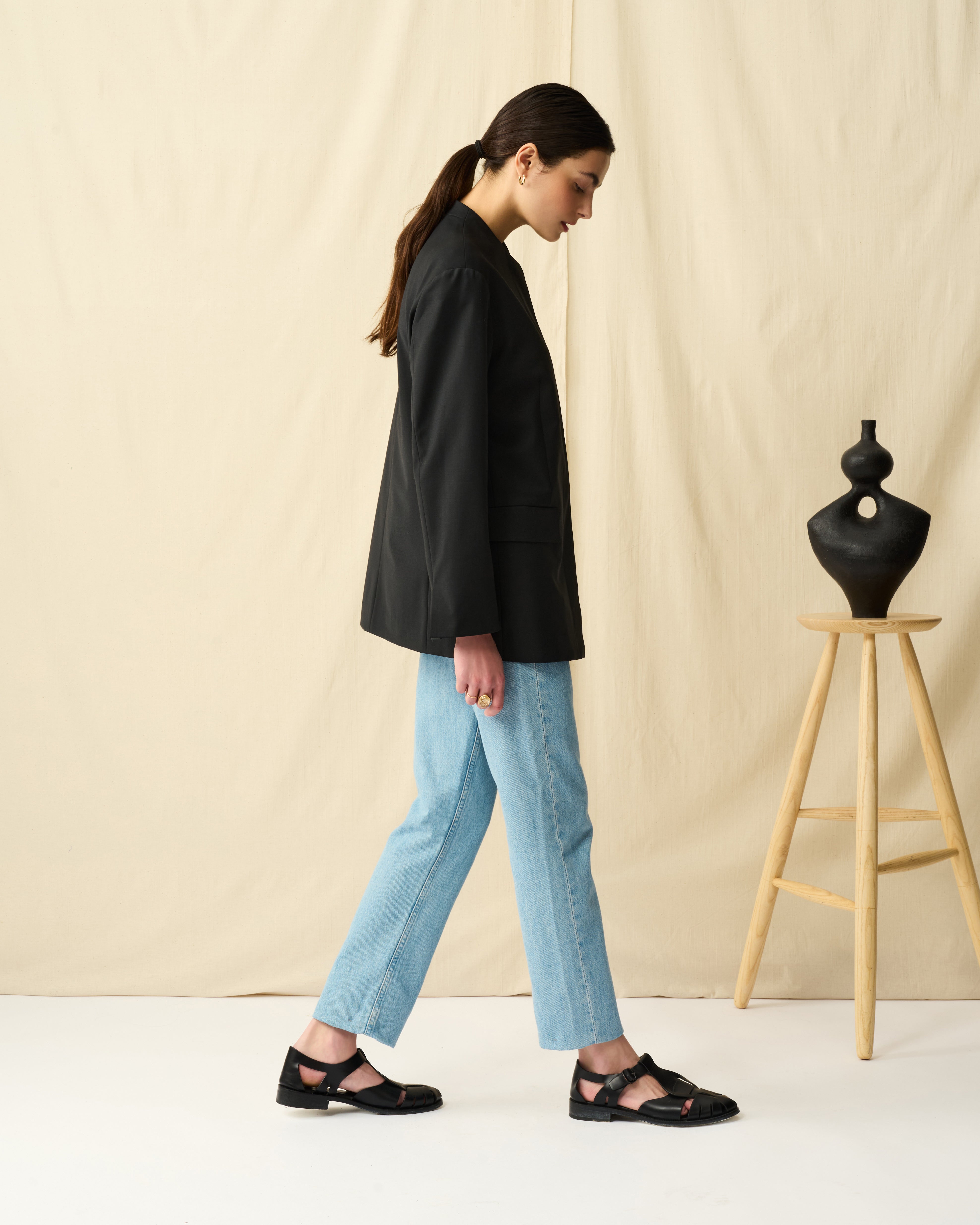 Swan Jacket - Black
