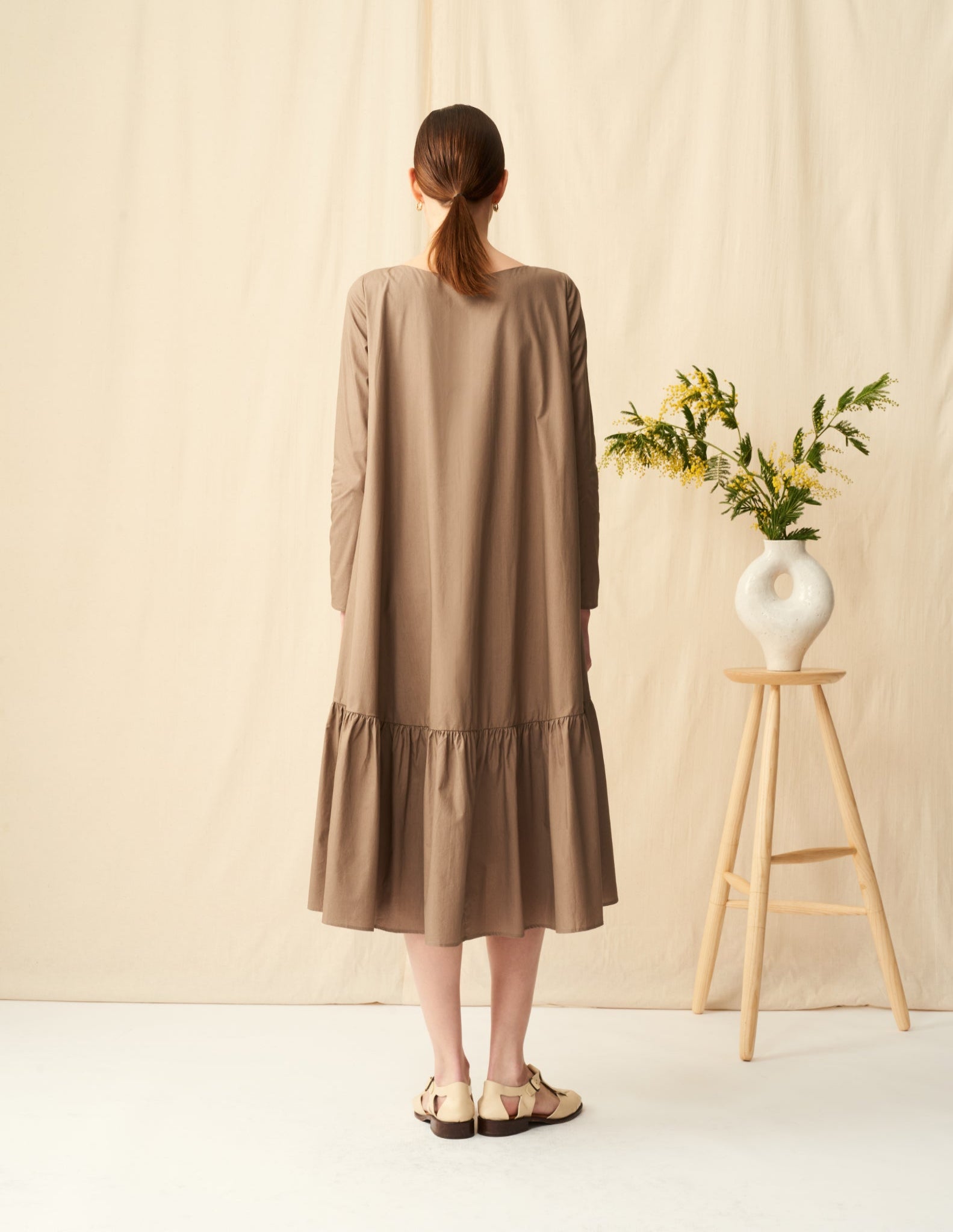 フラワーガーデンのドレス Oak