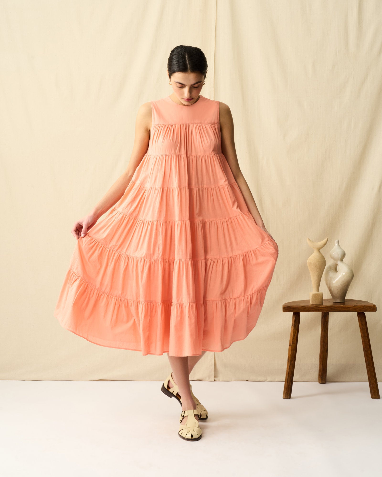 ミューズのドレス ショート Desert Coral