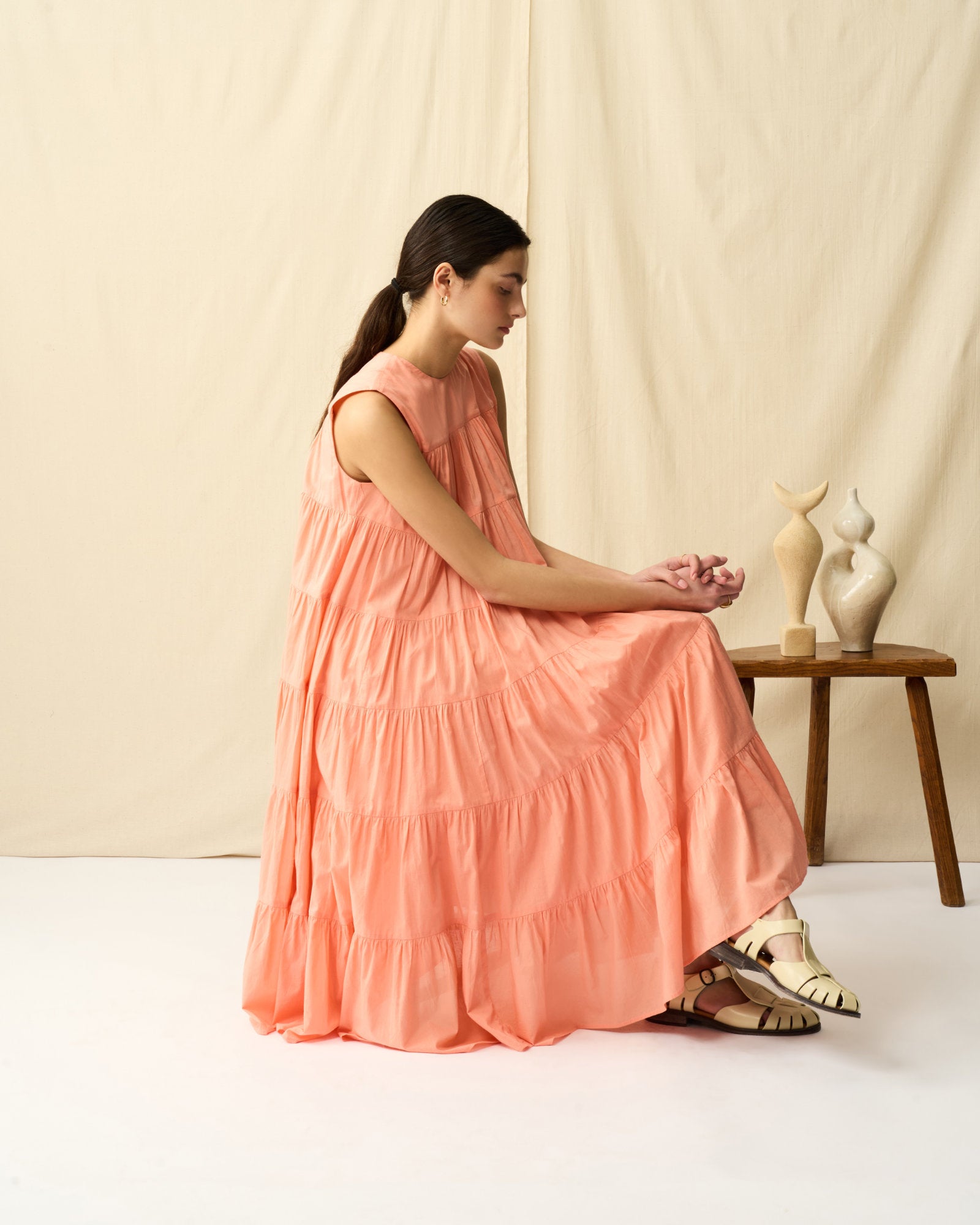 ミューズのドレス ショート Desert Coral