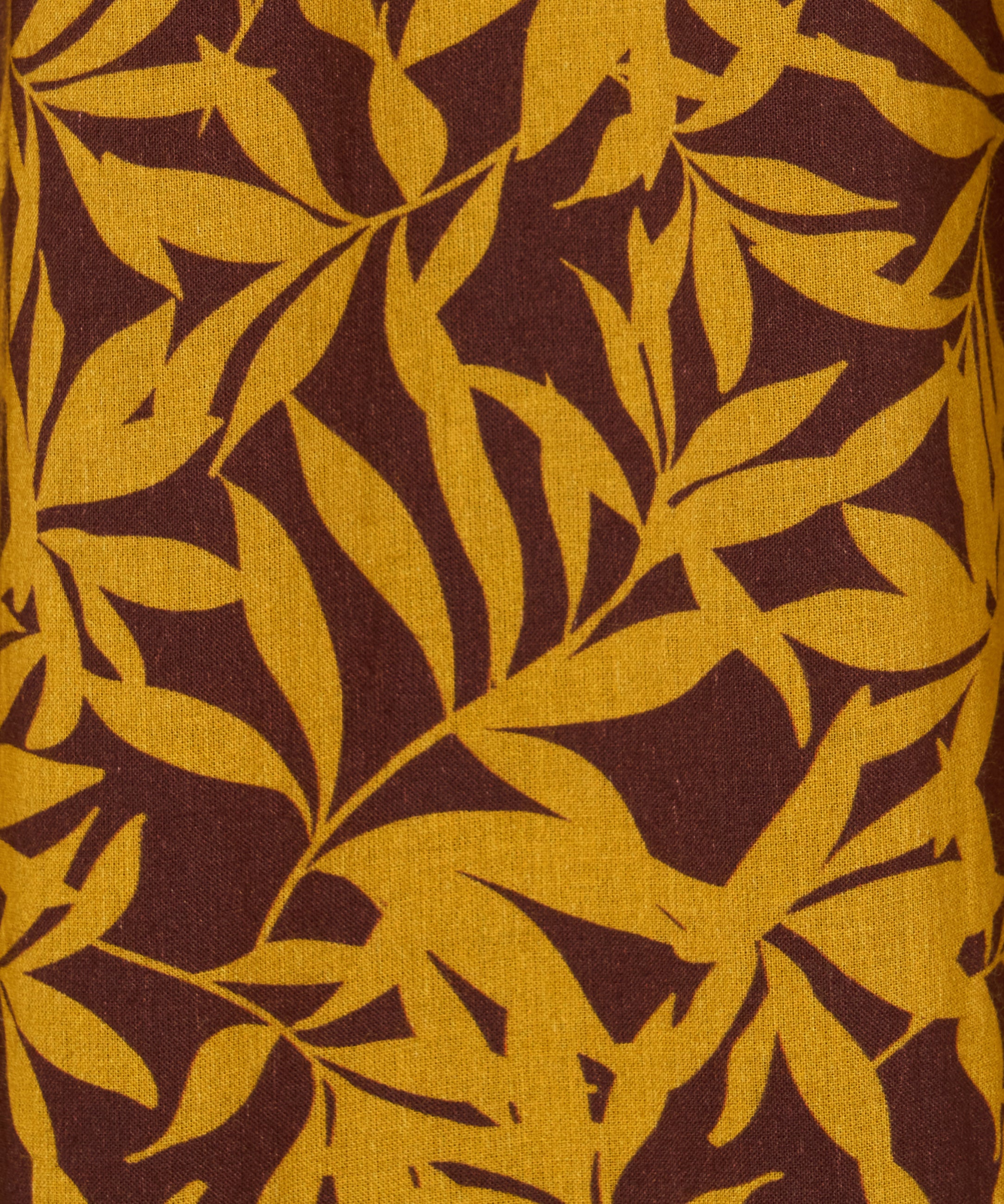 夜風のスカート Breezy Leaves/Brown