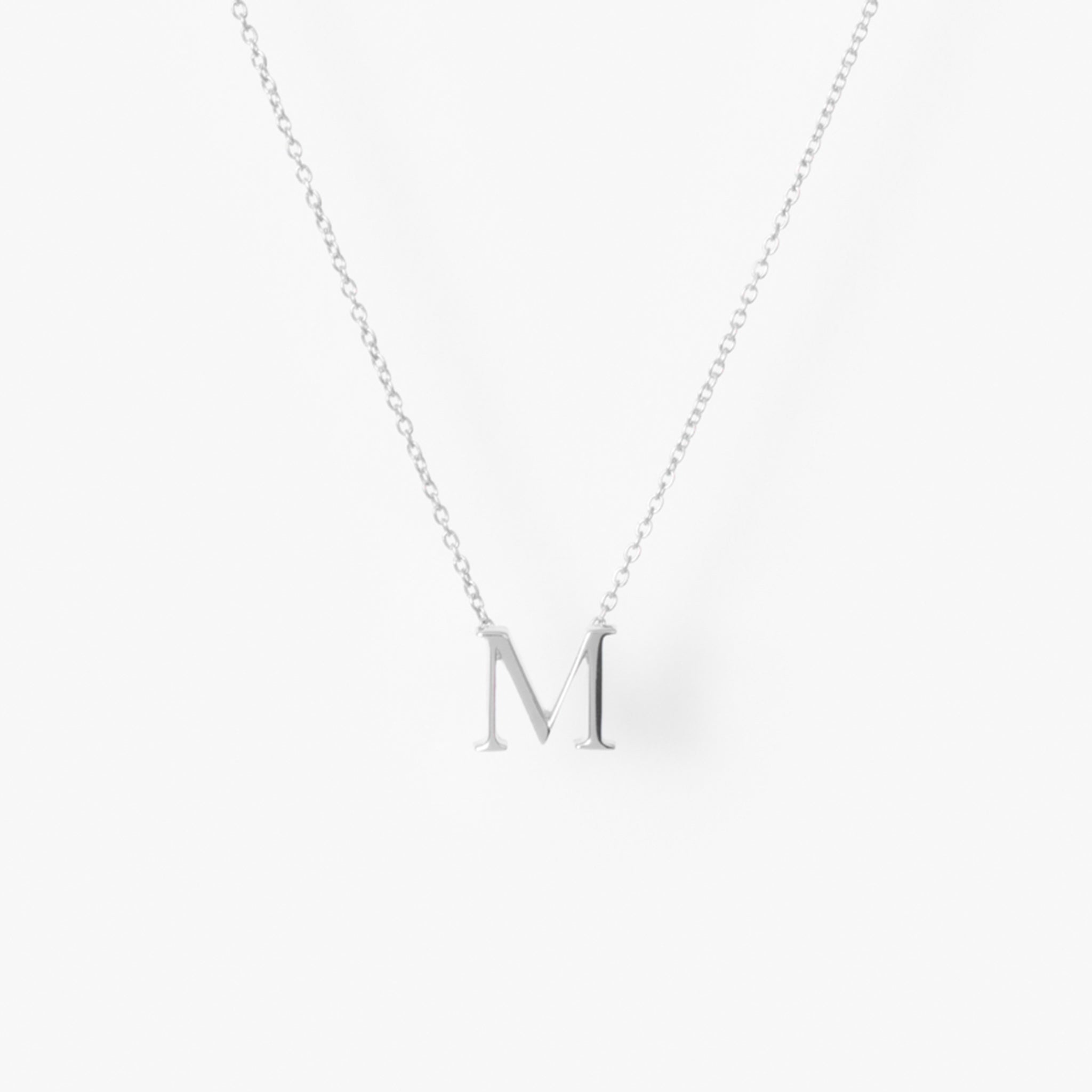 My Letters Silver ネックレス＜M＞40cm (シルバーカラー)【SV925】