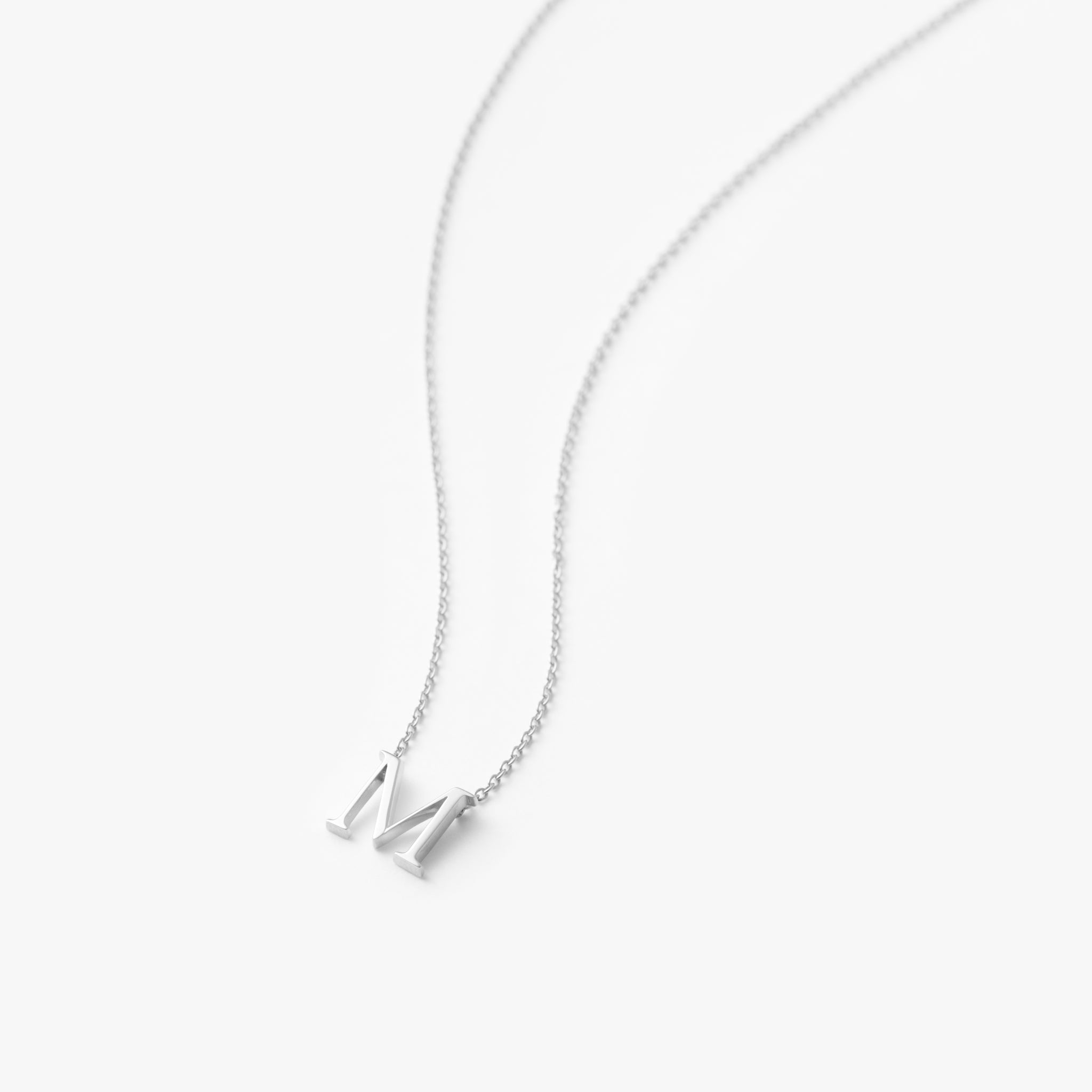 My Letters Silver ネックレス＜M＞40cm (シルバーカラー)【SV925】