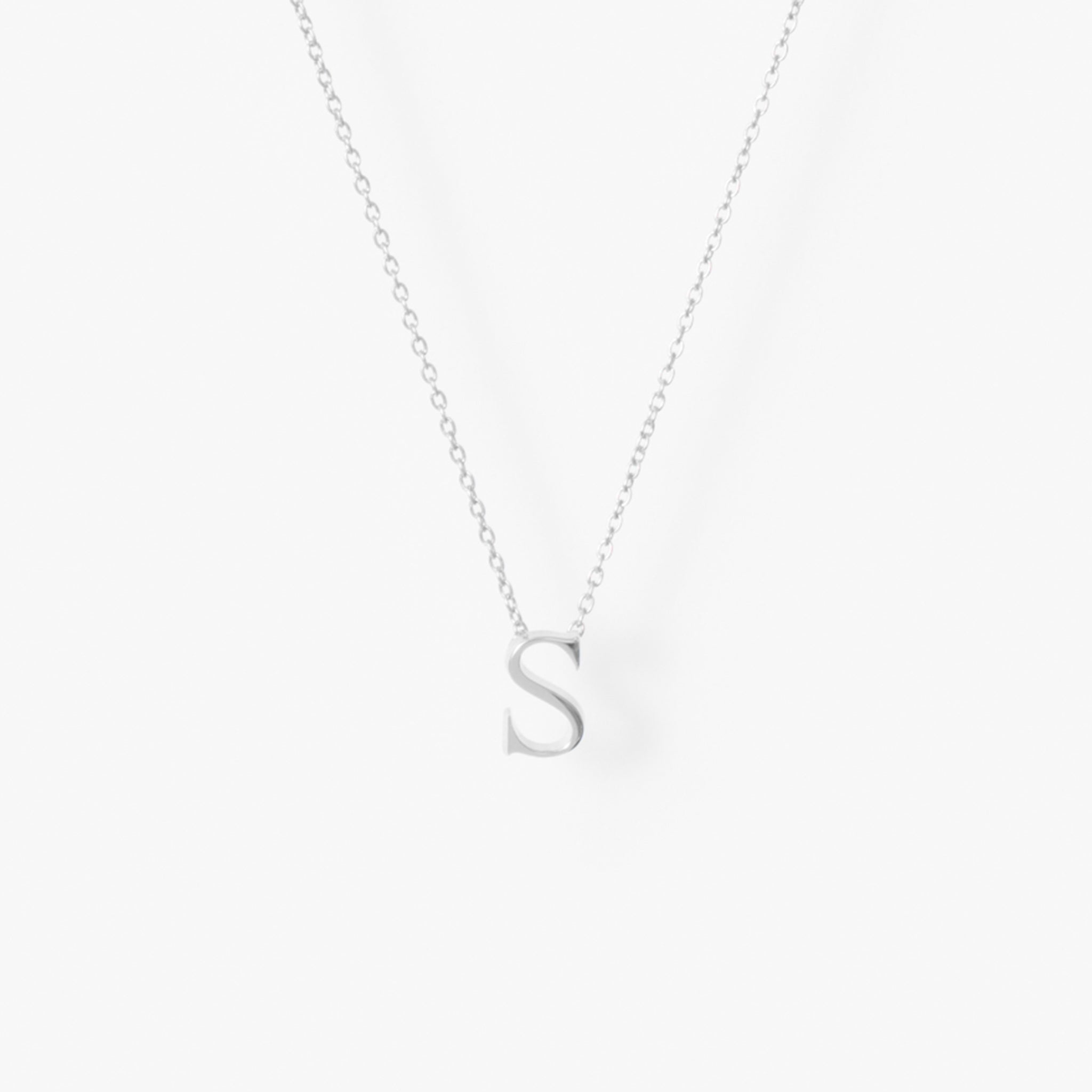 My Letters Silver ネックレス＜S＞40cm (シルバーカラー)【SV925】